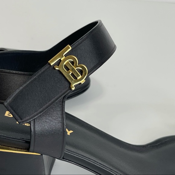 Sandals | Stacie Metallic Leather Block Heel Sandals Molten/Gold - Sam Edelman Womens â Ylati 